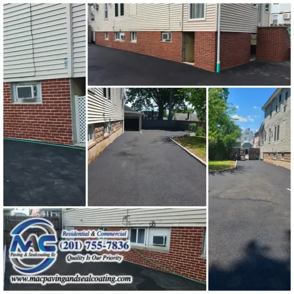 Asphalt Driveway Installation in North Jersey | Free Estimates - Side View - MAC Paving and Sealcoating